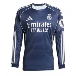 Fotbalové Dres Real Madrid Venkovní Oblečení 2025-26 Dlouhý Rukáv